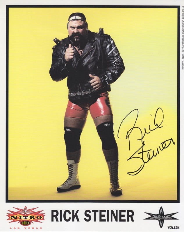 WCW Rick Steiner (signed) PW Catalog