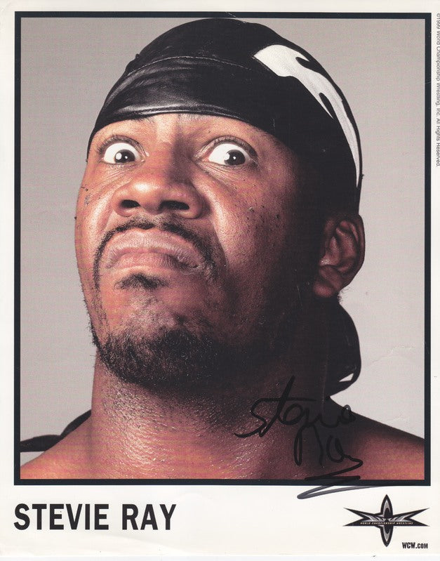 WCW Stevie Ray (signed) PW Catalog
