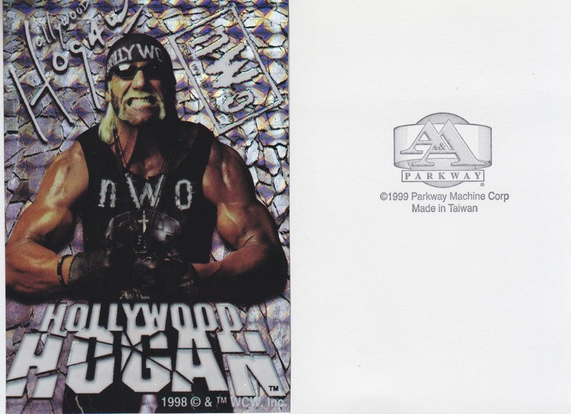 1999 Vending WCW Prism Stickers Set (12) Nm approx 2017 value:$25 PW Catalog