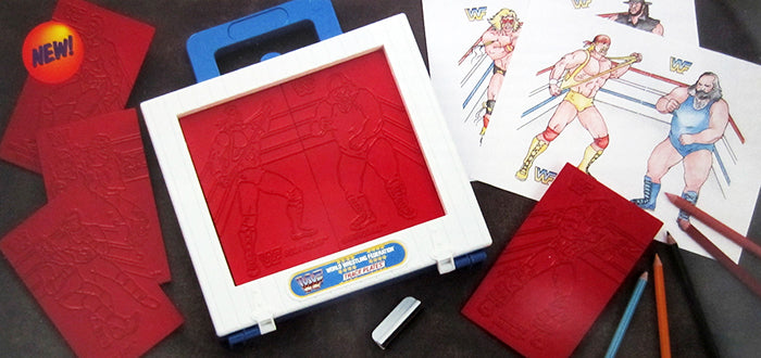 WWF Trace Plates By Hasbro 1991 PWcatalog