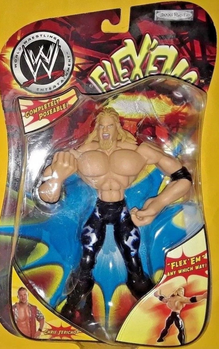 WWE Jakks Pacific Flex 'Ems 3 Chris Jericho Action & Toy Figures PWcatalog