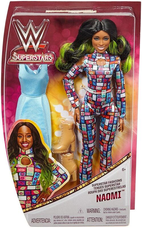 WWE Mattel Superstar Fashions 12-Inch Naomi Action & Toy Figures PWcatalog