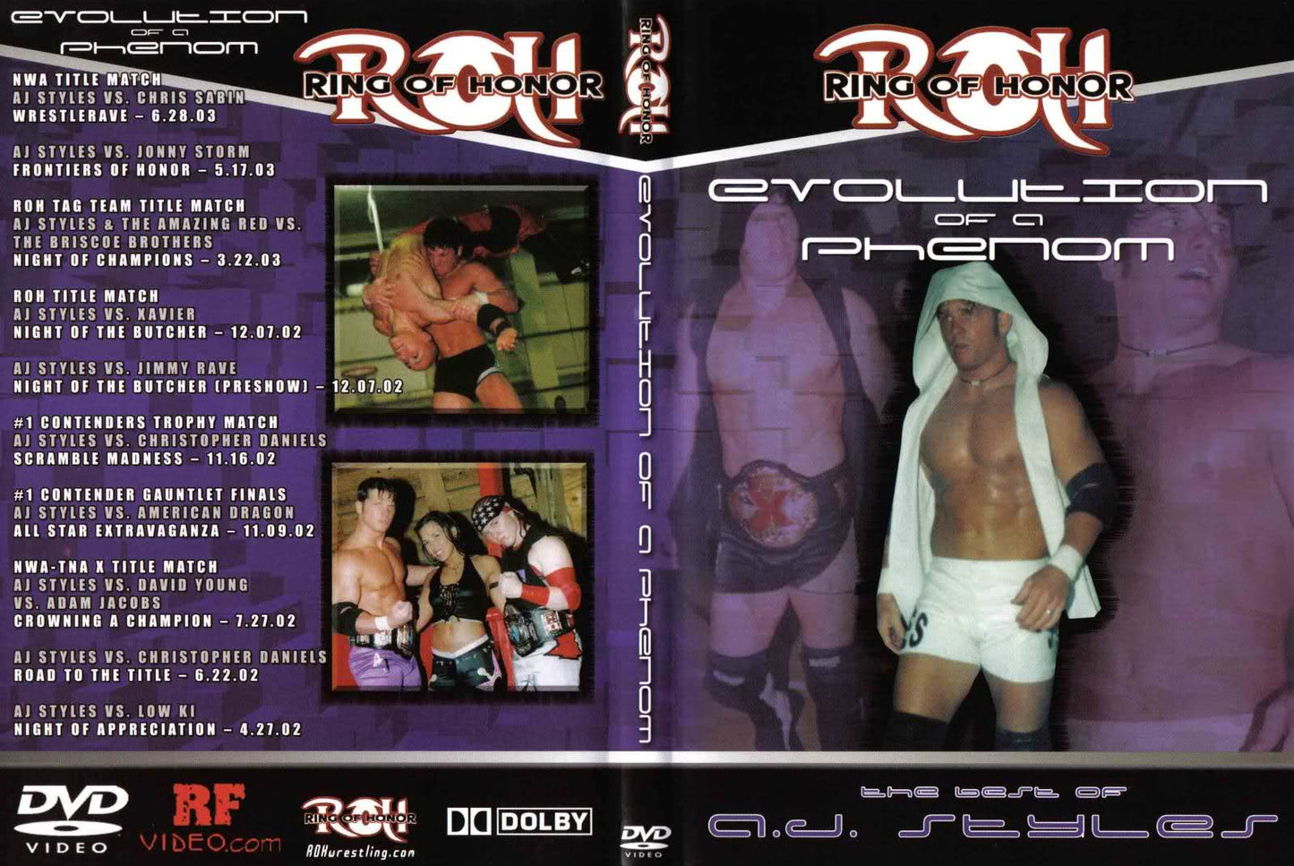 evolution of a phenom the best of aj styles DVDs & Videos Pwcatalog