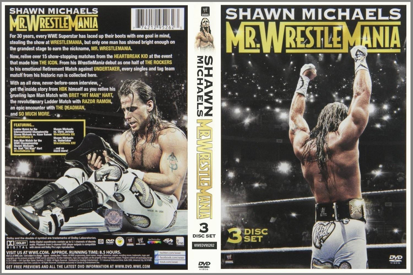 shawn michaels mr wrestlemania DVDs & Videos Pwcatalog