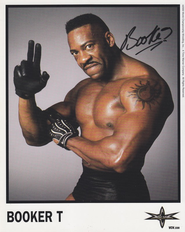 WCW Booker T (signed) PW Catalog