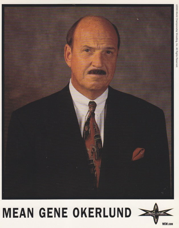 WCW Mean Gene Okerlund PW Catalog