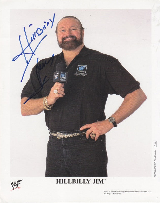 2001 Hillbilly Jim P623 (signed) color PW Catalog