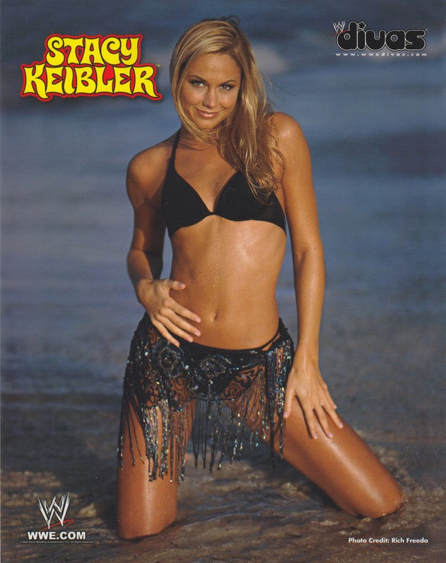 2002 Stacy Keibler WWEdivas.com exclusive color PW Catalog