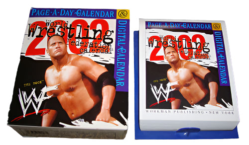 2002 WWF Page-A-Day Calendar Pwcatalog