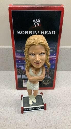 WWE Elby Gifts Inc. Bobbin' Heads Trish Stratus Action & Toy Figures PWcatalog