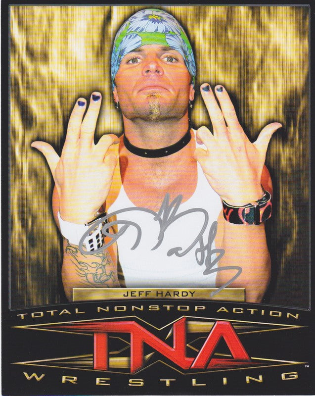 2005 TNA Jeff Hardy (signed) PW Catalog