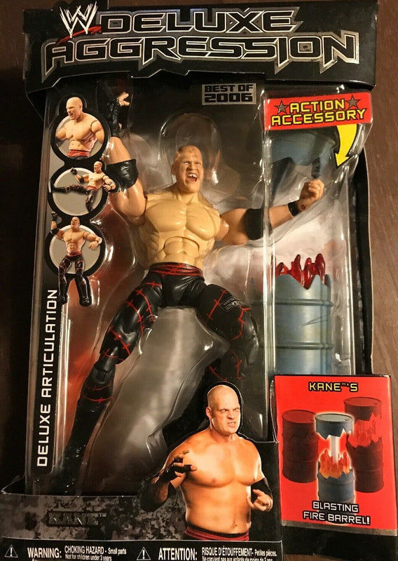 WWE Jakks Pacific Deluxe Aggression Best of 2006 Kane Action & Toy Figures PWcatalog