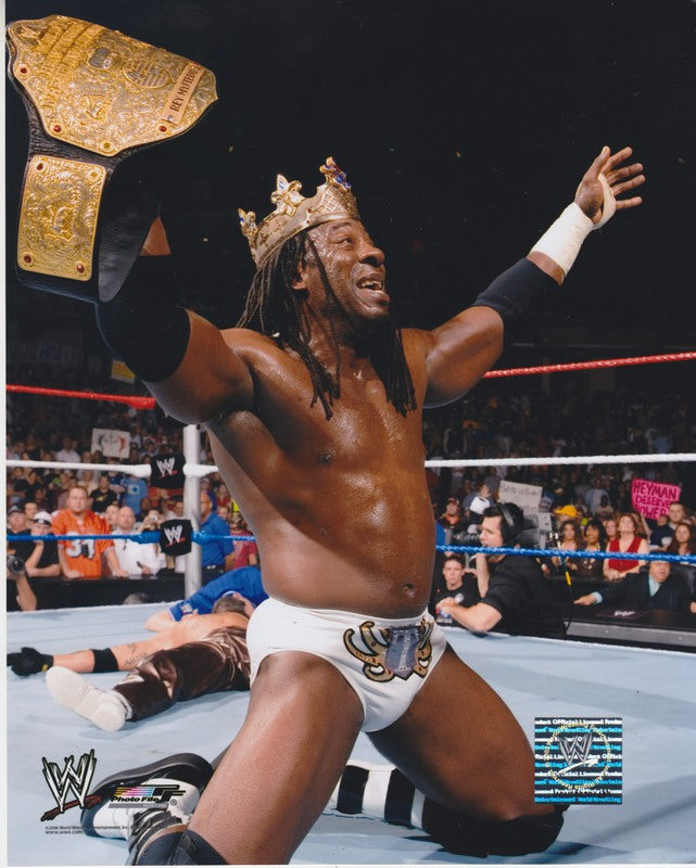 2006 WORLD CHAMPION King Booker licensed photofile color PW Catalog