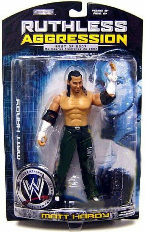 WWE Jakks Pacific Ruthless Aggression Best of 2007 Matt Hardy Action & Toy Figures PWcatalog
