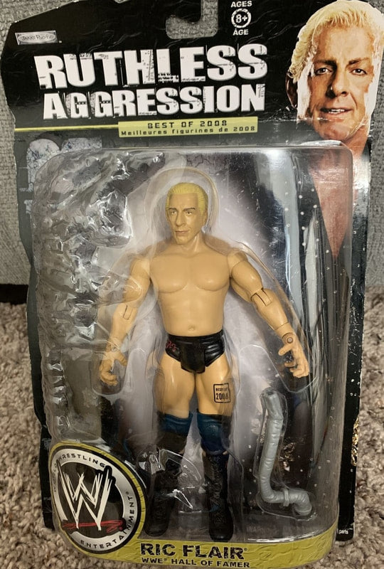 WWE Jakks Pacific Ruthless Aggression Best of 2008 Ric Flair PW Catalog