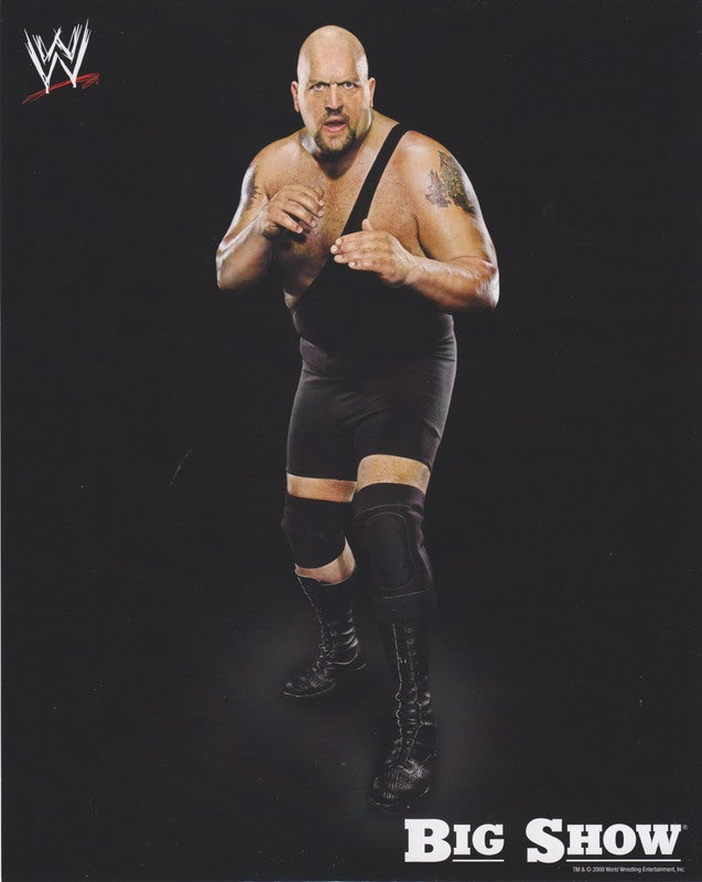 2008 Big Show WWE Promo Photo PW Catalog