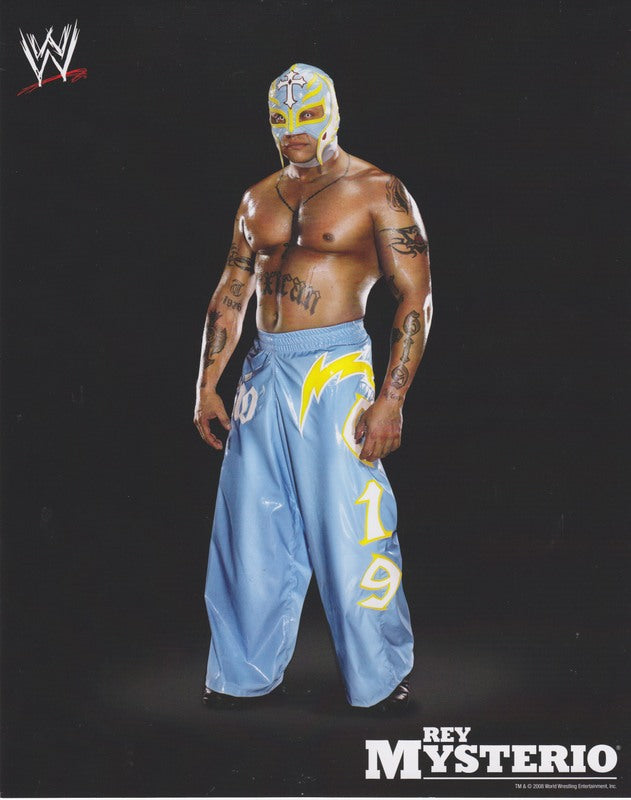 2008 Rey Mysterio WWE Promo Photo PW Catalog