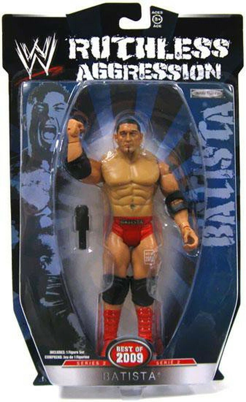 WWE Jakks Pacific Ruthless Aggression Best of 2009 Series 2 Batista Action & Toy Figures PWcatalog