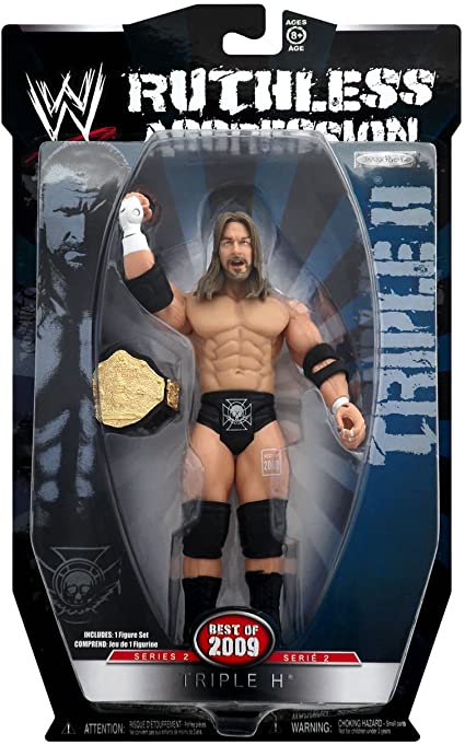 WWE Jakks Pacific Ruthless Aggression Best of 2009 Series 2 Triple H Action & Toy Figures PWcatalog
