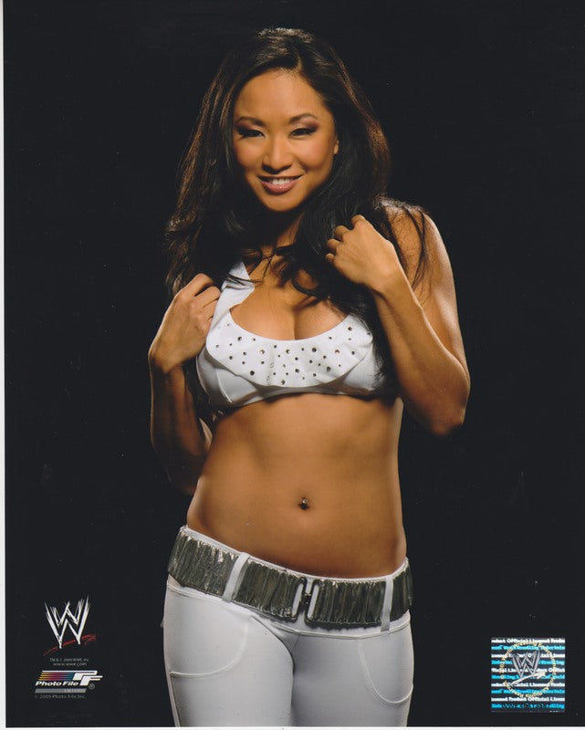 2009 Gail Kim licensed photofile color PW Catalog