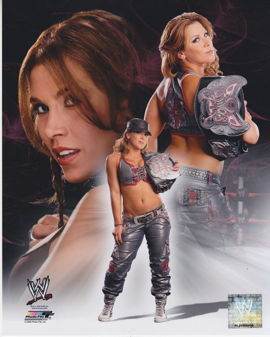 2009 DIVAS CHAMPION Mickie James Licensed Photofile Color