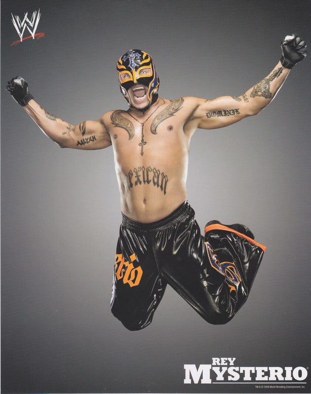 2009 Rey Mysterio WWE Promo Photo PW Catalog