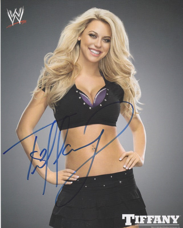2009 Tiffany (signed) WWE Promo Photo PW Catalog