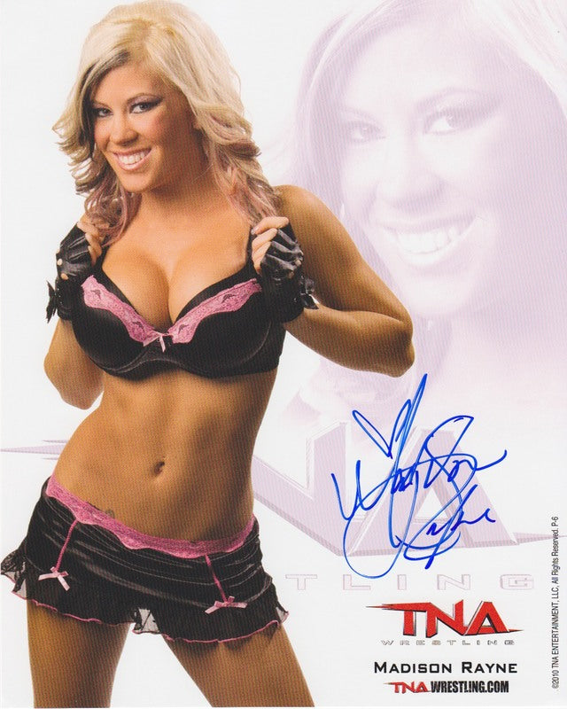 2010 TNA Madison Rayne P-6c (signed) PW Catalog