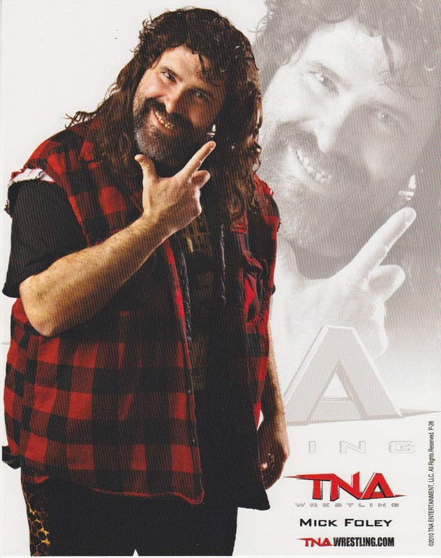 2010 TNA Mick Foley P-28b PW Catalog