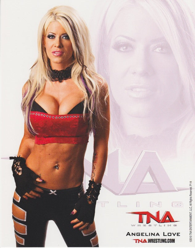 2010 TNA Angelina Love P-14b PW Catalog