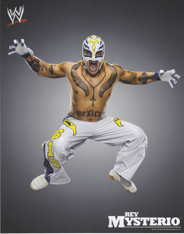 2010 Rey Mysterio WWE Promo Photo PW Catalog