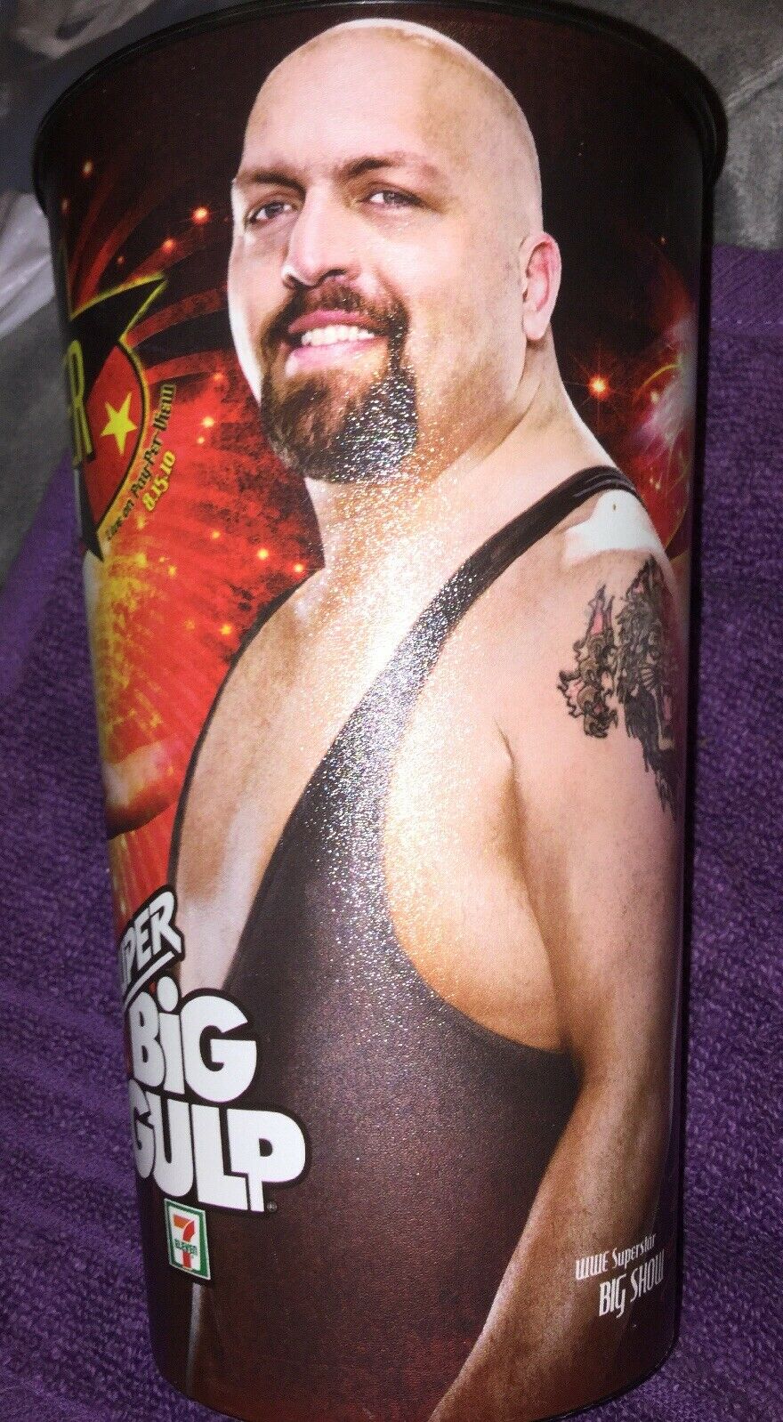 Big Show SummerSlam 2011 7-11 big gulp PWcatalog
