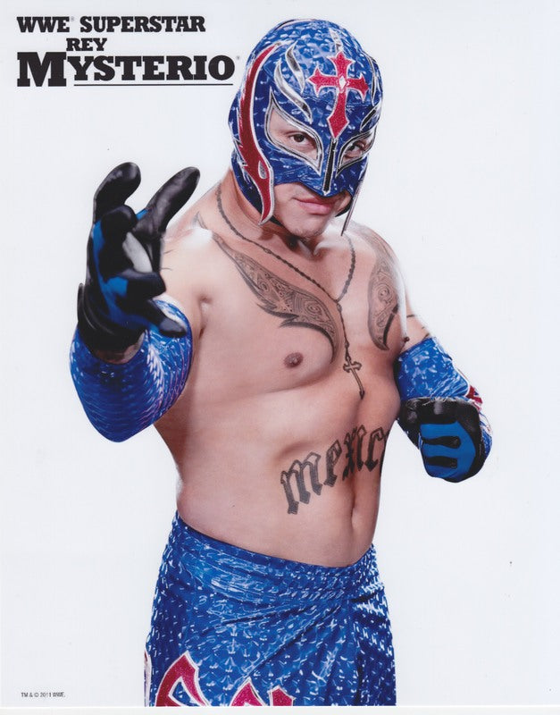 2011 Rey Mysterio WWE Promo Photo PW Catalog