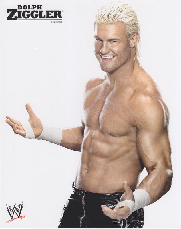 2011 Dolph Ziggler WWE Promo Photo PW Catalog