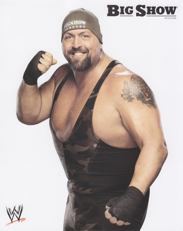 2012 Big Show WWE Promo Photo PW Catalog