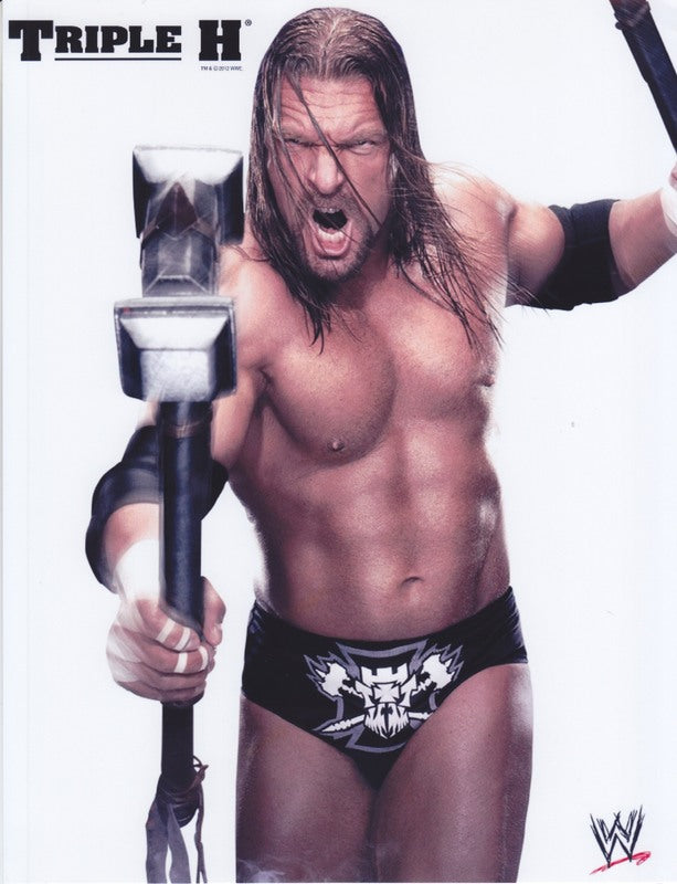 2015 Triple H WWE Promo Photo PW Catalog