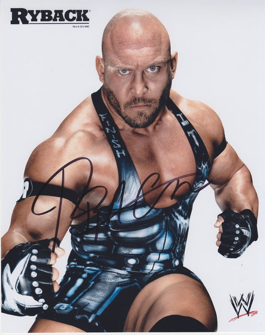 2012 Ryback (signed) WWE Promo Photo PW Catalog