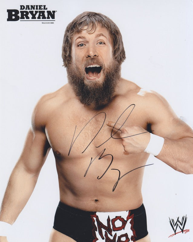2013 Daniel Bryan (signed) WWE Promo Photo PW Catalog