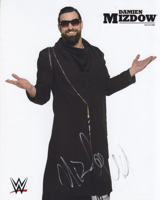 2014 Damian Mizdow (Signed) WWE Promo Photo
