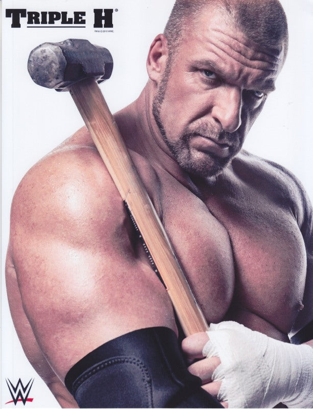 2015 Triple H WWE Promo Photo PW Catalog