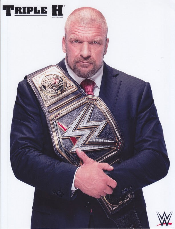 2015 Triple H WWE Promo Photo PW Catalog