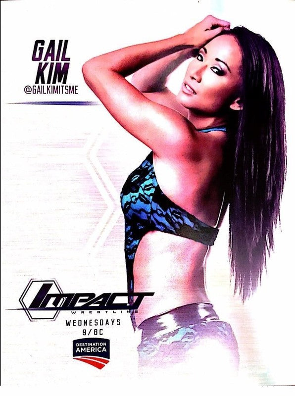 2015 IMPACT WRESTLING Gail Kim PW Catalog