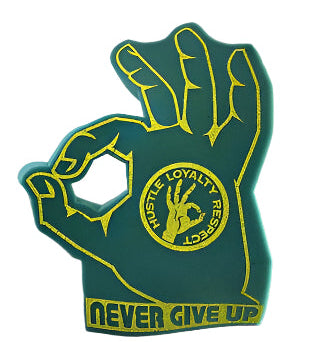 WWE John Cena 2015 Foam Fingers Never Give Up - image 2