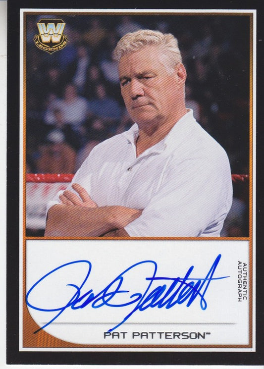 2016 WWE Topps Road to Wrestlemania Pat Patterson Autograph 2021 approx value:$35 PW Catalog