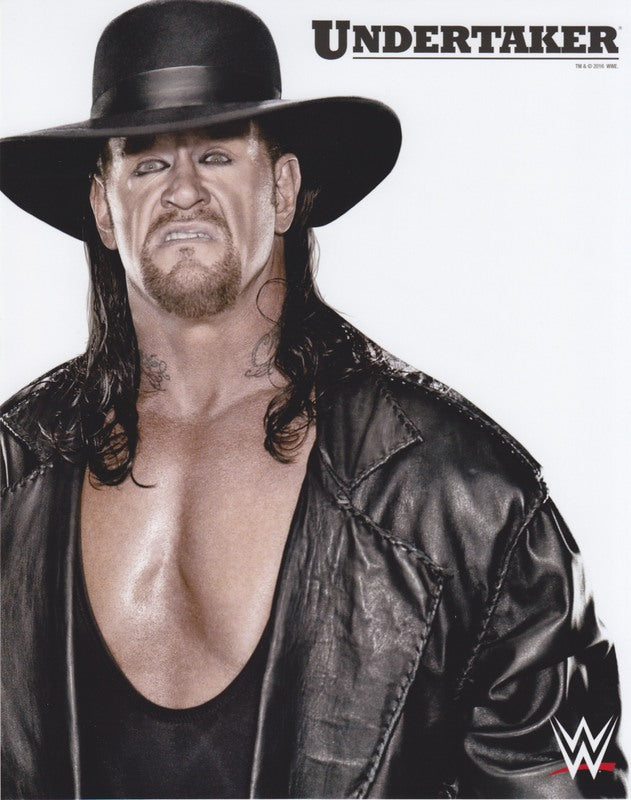 2016 Undertaker WWE Promo Photo PW Catalog
