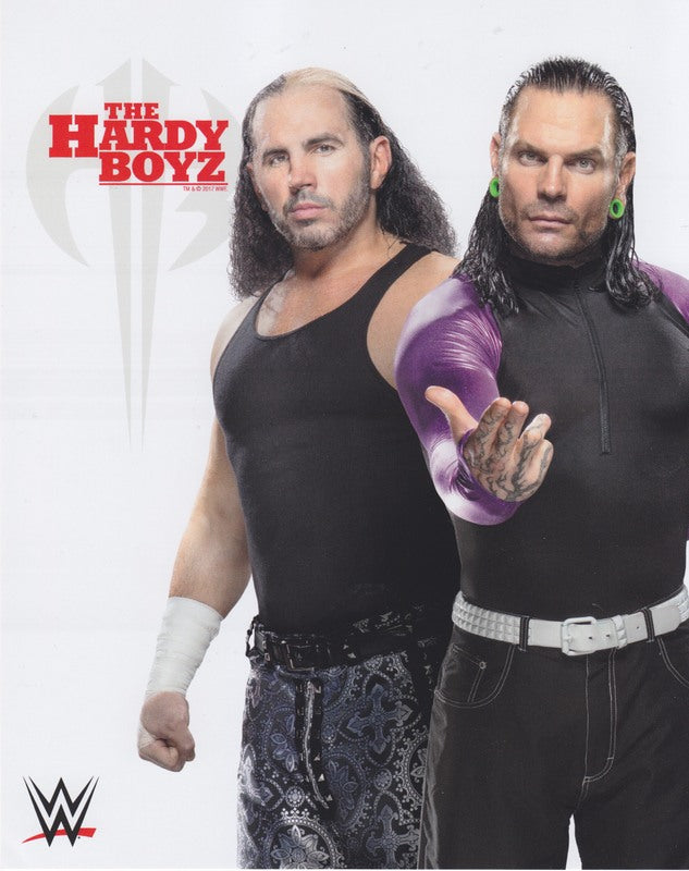 2017 Hardy Boyz WWE Promo Photo PW Catalog