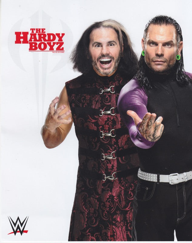 2018 Hardy Boyz WWE Promo Photo PW Catalog