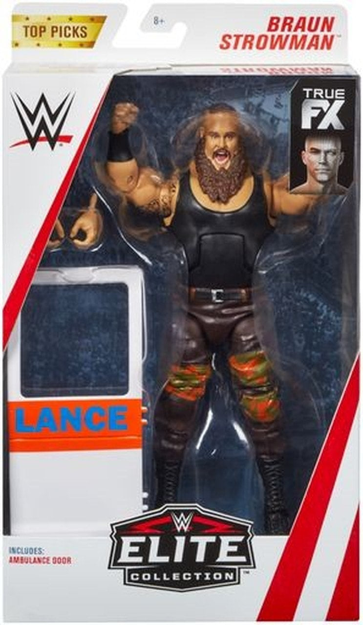 WWE Mattel Top Picks 2018 Braun Strowman Action & Toy Figures PWcatalog