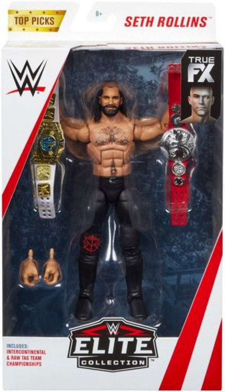 WWE Mattel Top Picks 2018 Seth Rollins Action & Toy Figures PWcatalog