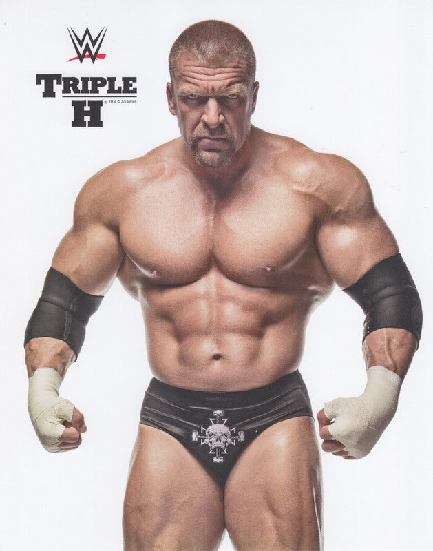 2019 Triple H WWE Promo Photo PW Catalog